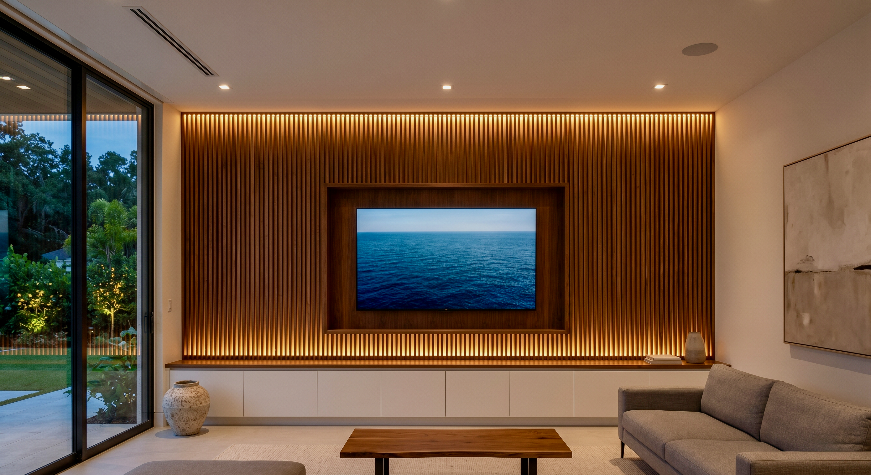 Entertainment Wall